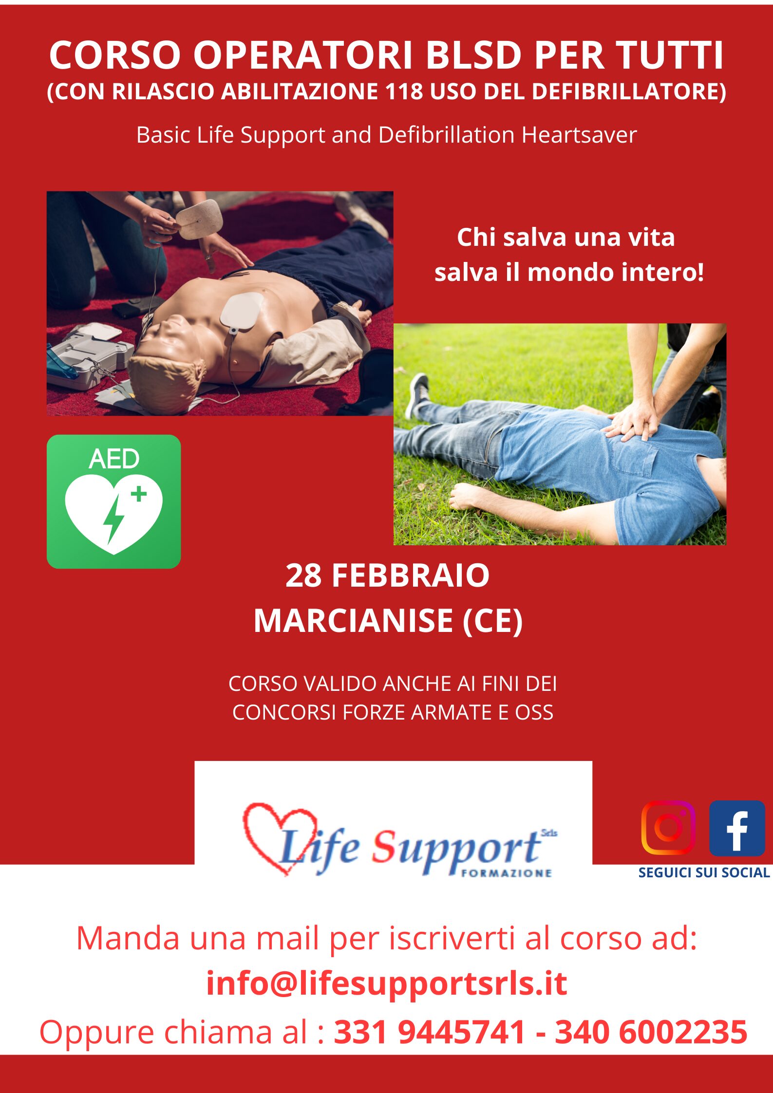 Corso BLSD per tutti